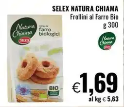 Famila Superstore SELEX NATURA CHIAMA Frollini al Farro Bio offerta