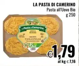 Famila Superstore LA PASTA DI CAMERINO Pasta all'uovo Bio offerta