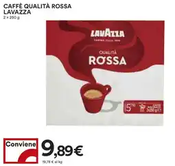 Coop Caffè qualità rossa LAVAZZA offerta