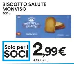 Coop Biscotto salute MONVISO offerta