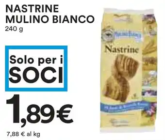 Coop Nastrine mulino bianco offerta