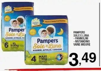 Sigma Pampers e luna pannolini offerta