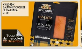 Sigma Salmone scozzese fetta lunga offerta