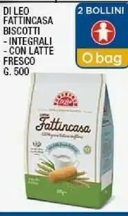 Sigma Fattincasa biscotti integrali 500 g offerta