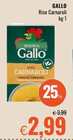 Famila Superstore GALLO Riso Carnaroli offerta