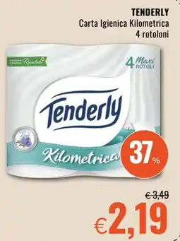 Famila Superstore TENDERLY Carta Igienica Kilometrica 4 rotoloni offerta