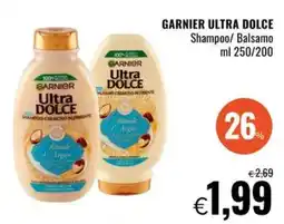 Famila Superstore GARNIER ULTRA DOLCE Shampoo/ Balsamo offerta
