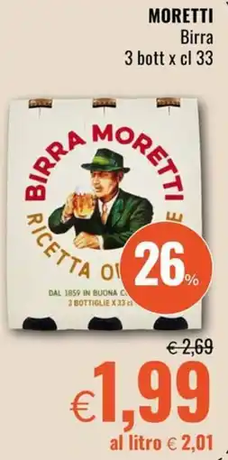 Famila Superstore MORETTI Birra offerta
