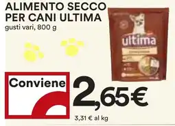 Coop Alimento secco per cani ULTIMA offerta