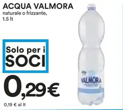 Coop ACQUA VALMORA offerta