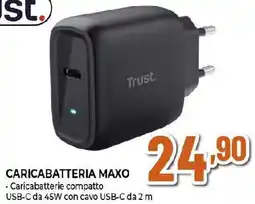 Ipercoop Trust CARICABATTERIA MAXO offerta