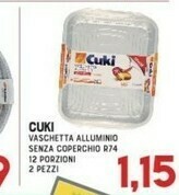 Gran Risparmio Vaschette alluminio offerta