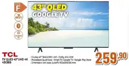 Ipercoop TCL TV QLED 43"UHD 4K 43C655 offerta