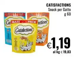 Famila Superstore CATISFACTIONS Snack per Gatto offerta