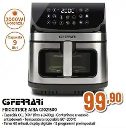 Ipercoop FERRARI FRIGGITRICE ARIA G1021500 offerta