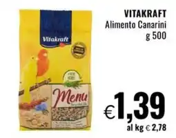 Famila Superstore VITAKRAFT Alimento Canarini offerta