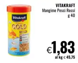 Famila Superstore VITAKRAFT Mangime Pesci Rossi offerta