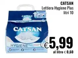 Famila Superstore CATSAN Lettiera Hygiene Plus offerta