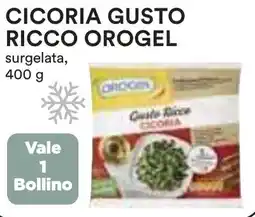Coop Cicoria gusto ricco OROGEL offerta