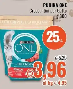 Famila Superstore PURINA ONE Croccantini per Gatto offerta