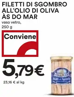 Coop Filetti di sgombro all'olio di oliva às do mar offerta