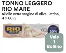 Coop Tonno leggero RIO MARE offerta