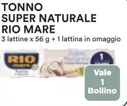 Coop Tonno super naturale RIO MARE offerta