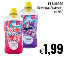 Famila Superstore FABULOSO Detersivo Pavimenti offerta