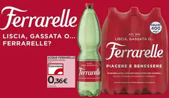 Coop Acqua ferrarelle offerta