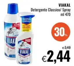 Famila Superstore VIAKAL Detergente Classico/ Spray offerta