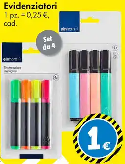Tedi einhorn Evidenziatori offerta