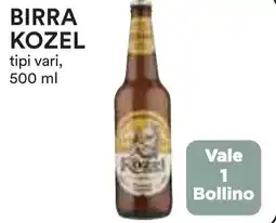 Coop Birra KOZEL offerta