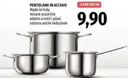 Famila Superstore Pentolame in acciaio offerta