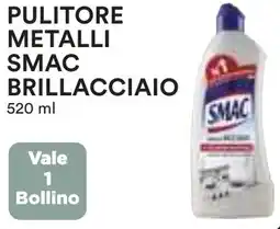 Coop Pulitore metalli smac brillacciaio offerta