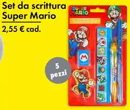 Tedi Set da scrittura Super Mario offerta