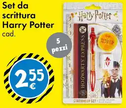 Tedi Set da scrittura Harry Potter offerta