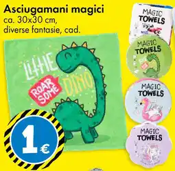 Tedi Asciugamani magici offerta