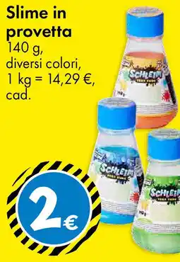 Tedi Slime in provetta offerta