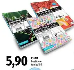 Famila Superstore PIGNA bustine e tombolini offerta