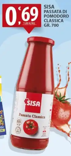 Sisa Sisa passata di pomodoro classica offerta