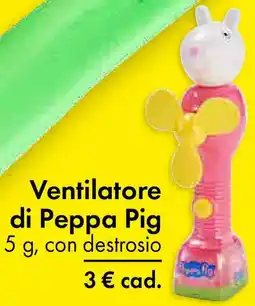 Tedi Ventilatore di Peppa Pig offerta