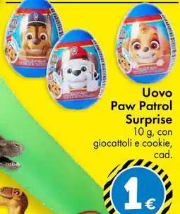 Tedi Uovo Paw Patrol Surprise offerta