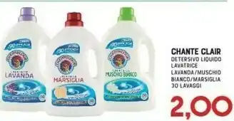 Detersivo liquido lavatrice lavanda/ muschio bianco/ marsiglia 30 lavaggi