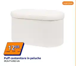 Action Puff contenitore in peluche offerta
