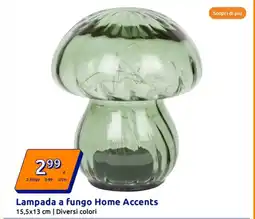 Action Lampada a fungo Home Accents offerta