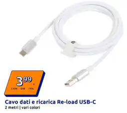 Action Cavo dati e ricarica Re-load USB-C offerta