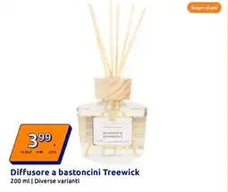 Action Diffusore a bastoncini Treewick offerta