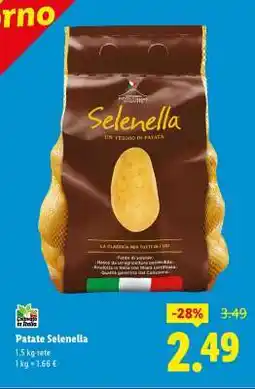 Lidl Patate Selenella offerta