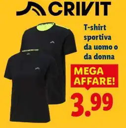 Lidl Crivit T-shirt offerta