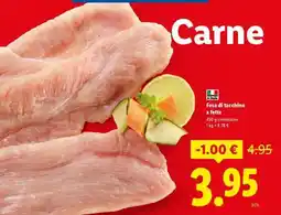 Lidl Fesa Di Tacchino A Fette offerta